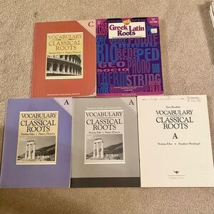 Lot Vocabulary from Classical Roots A Jr High School Books Workbook Curriculum